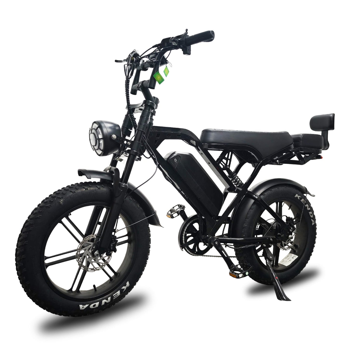 Fatbike X80 Pro 10.0 - Zwart- Killswitch - Met code - Gratis achterzitje - alarmsysteem