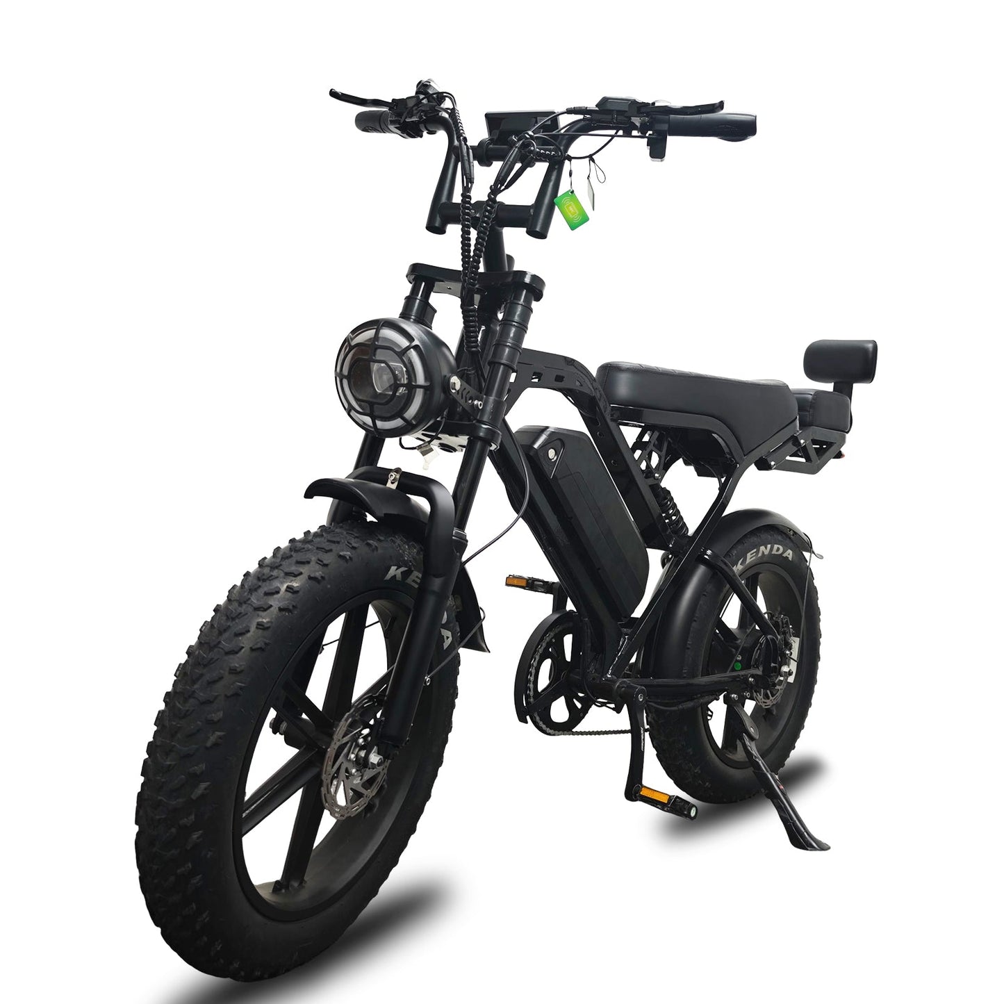 Fatbike X80 Pro 10.0 - Zwart- Killswitch - Met code - Gratis achterzitje - alarmsysteem