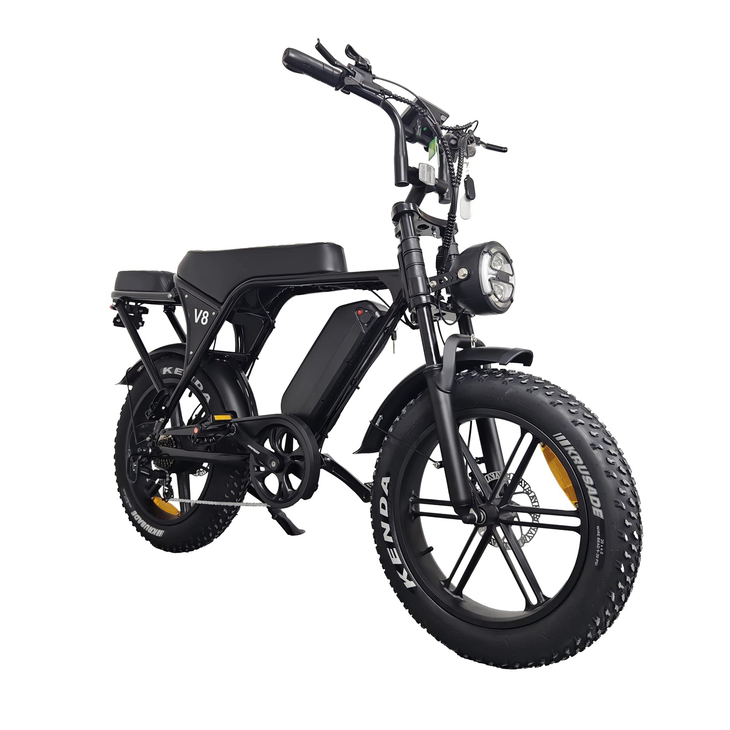 Fatbike V8 10.0 hydraulische remmen + GRATIS Alarm - Opvoerbaar eigen terrein