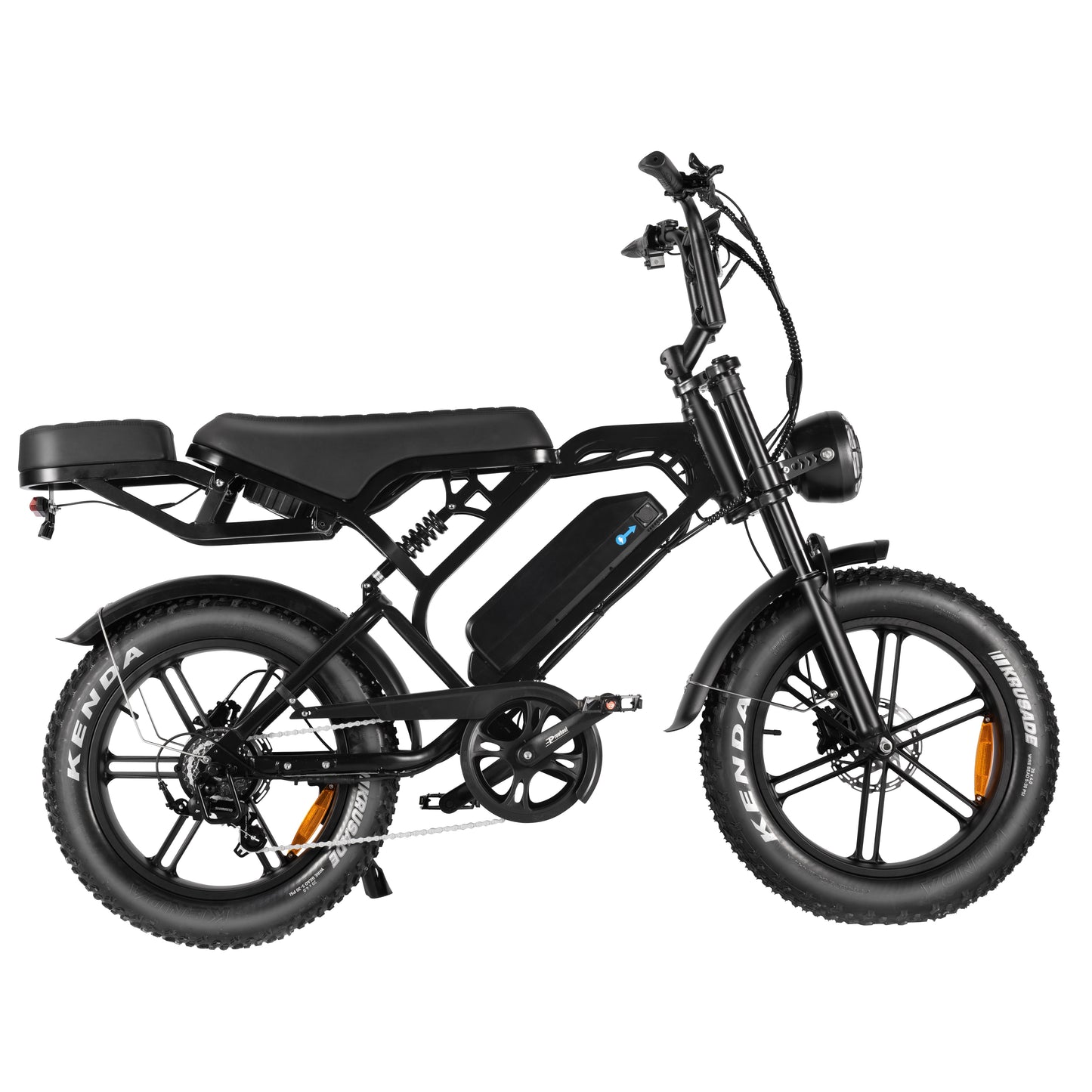 Fatbike V20 Pro 9.0 - Zwart - Hydraulische Remmen - 2026