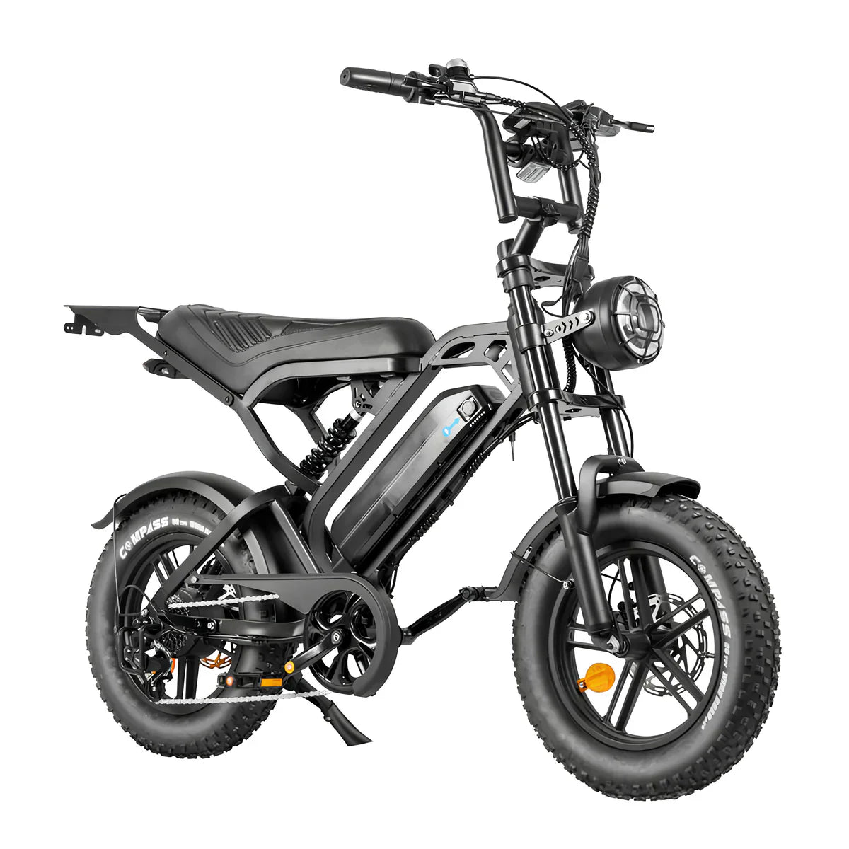 V20 Mini – Zwart – Fatbike- Hydraulische remmen