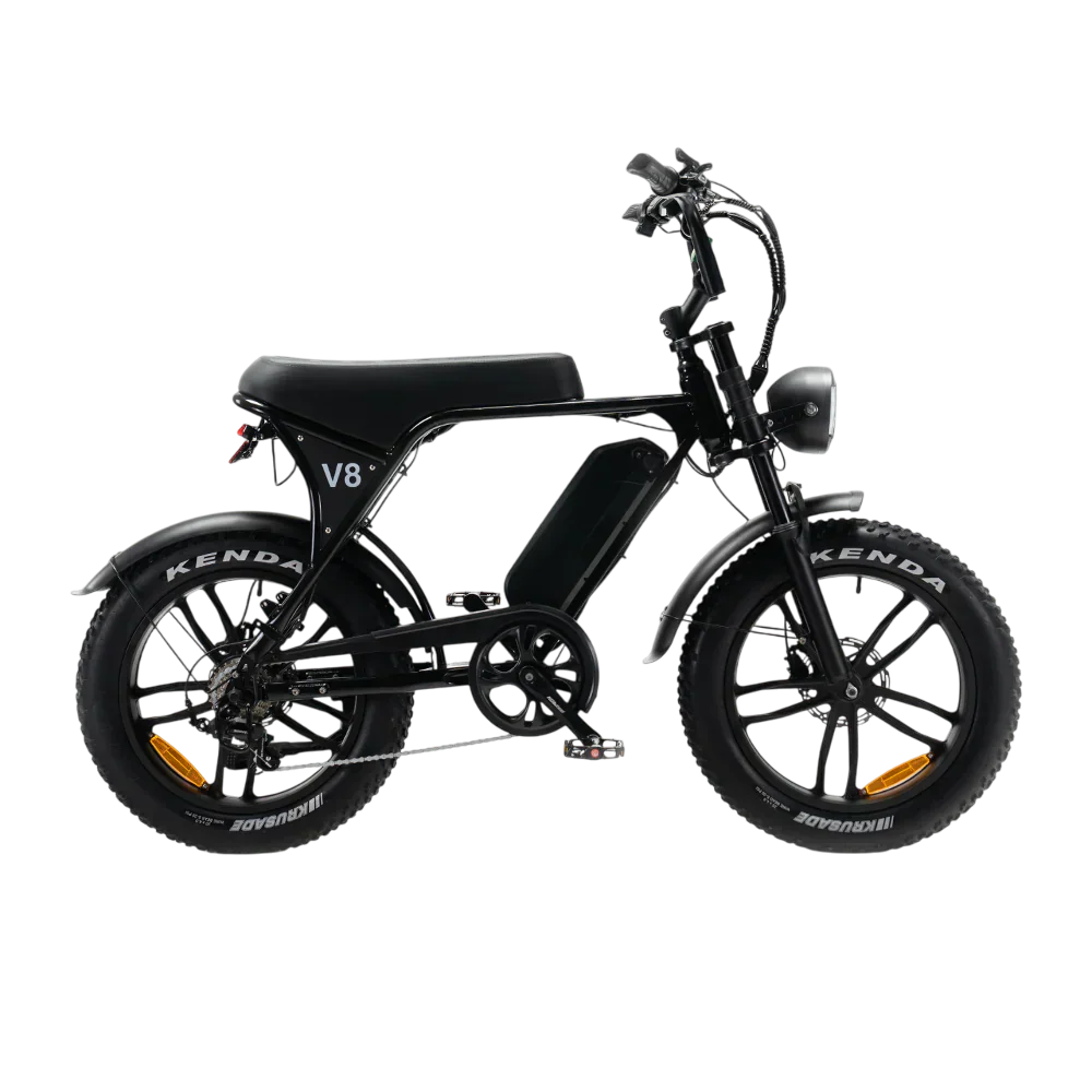 Fatbike V8 10.0 hydraulische remmen + GRATIS Alarm - Opvoerbaar eigen terrein